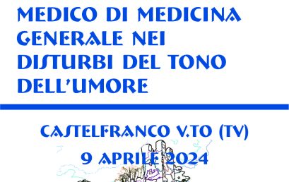 Il coinvolgimento del Medico di Medicina Generale nei disturbi del tono dell’umore